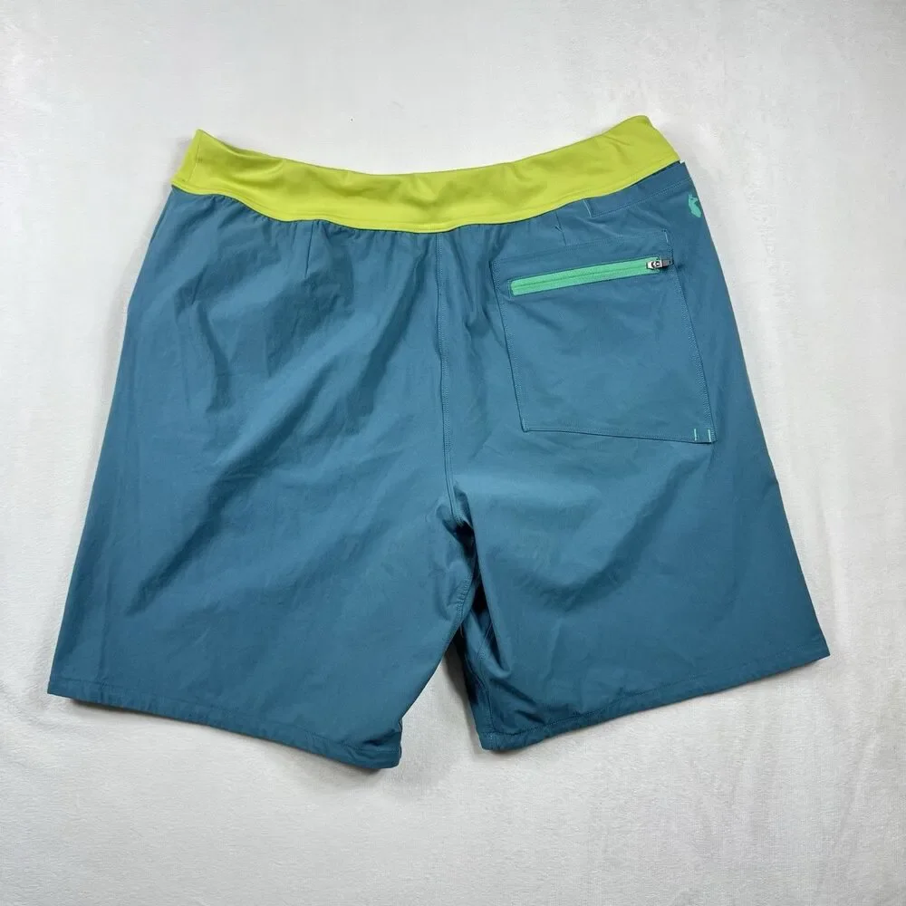 Cotopaxi Vamos Hybrid Active Shorts Men's Medium Blue Nylon Spandex Performance
